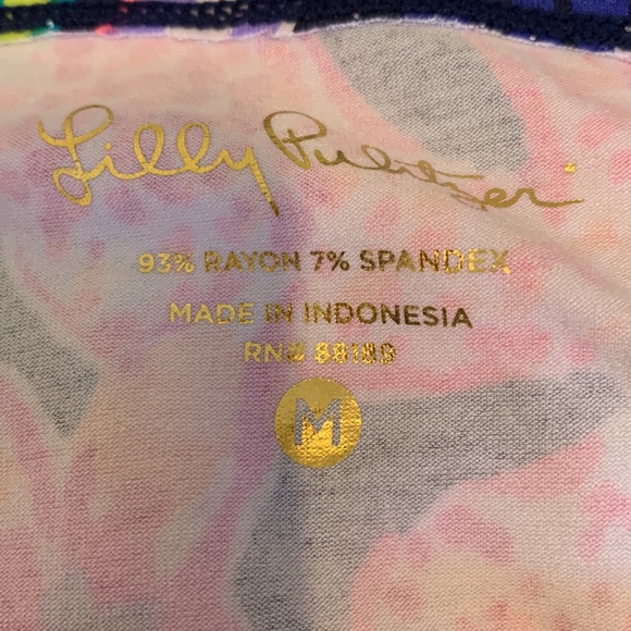 New with Tags Lilly Pulitzer Sophie Dress Tipping Point Navy Size:Medium - Picture 8 of 8